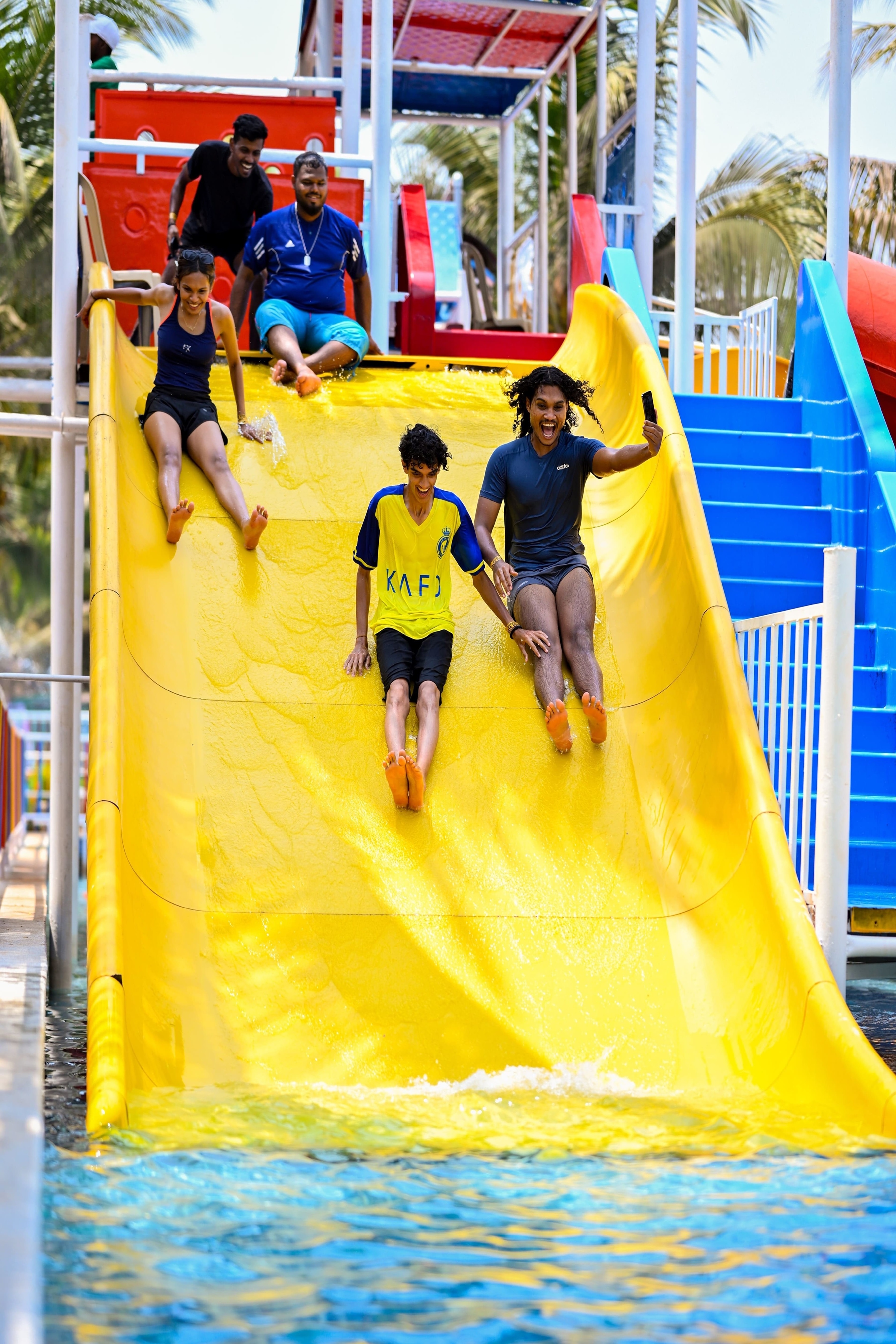WATER SLIDES
