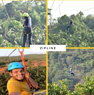 Thrilling Zipline Ride
